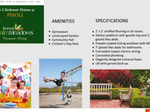 Kumar Palm Meadows is the latest by Kumar Properties