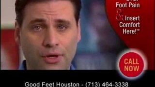 Stopping Foot Pain - Heel Pain Arch Pain Back Pain Plantar Fasciitis -- Good Feet Houston