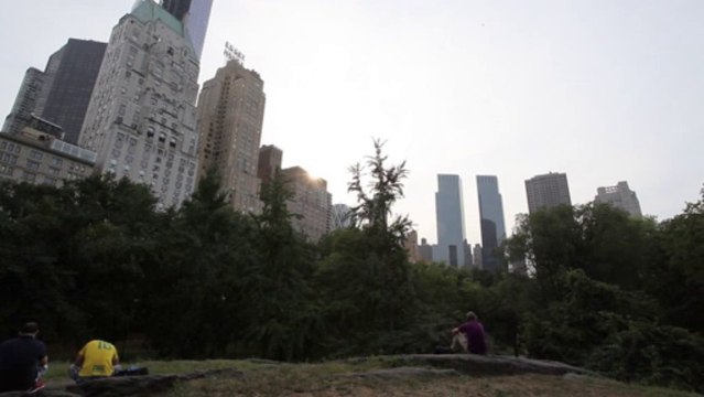 Free Stock Footage - Sun Over Buildings New York