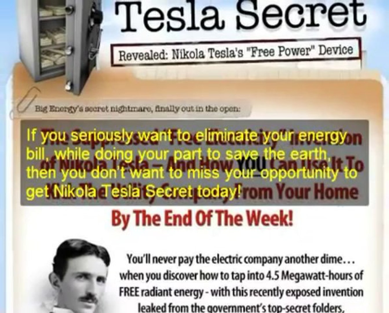 ⁣Nikola Tesla secret download_youtube|What is Nikola Tesla Free Energy device?|Tesla Secret Documents