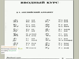 Изучение английского алфавита с репетитором по Skype