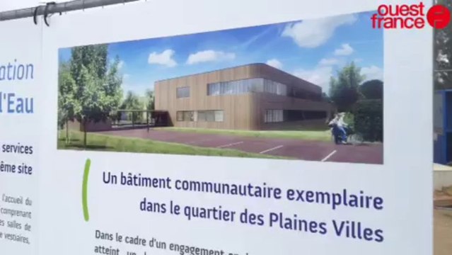 Futur centre technique de l'eau - Saint-Brieuc Ploufragan