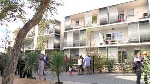 Habitat social : une résidence de 30 logements modernes et BBC inaugurée à Manduel