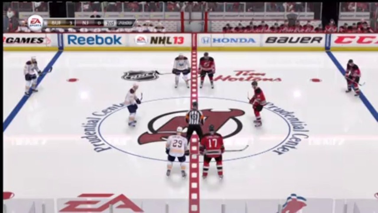 PS3 - NHL 13 - Be A GM - NHL Game 6 - New Jersey Devils vs Buffalo Sabres