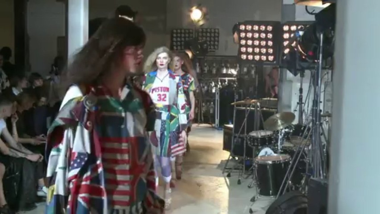 Fashion week: le styliste allemand Wolfgang Joop à Paris