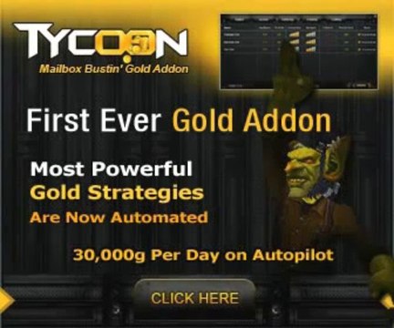 WorldOfWoW GTR Manaview's 'Tycoon' World Of Warcraft Gold Addon Review Bonus