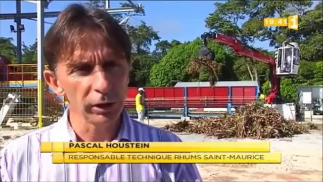 Rénovation de l'usine de Rhum Saint Maurice