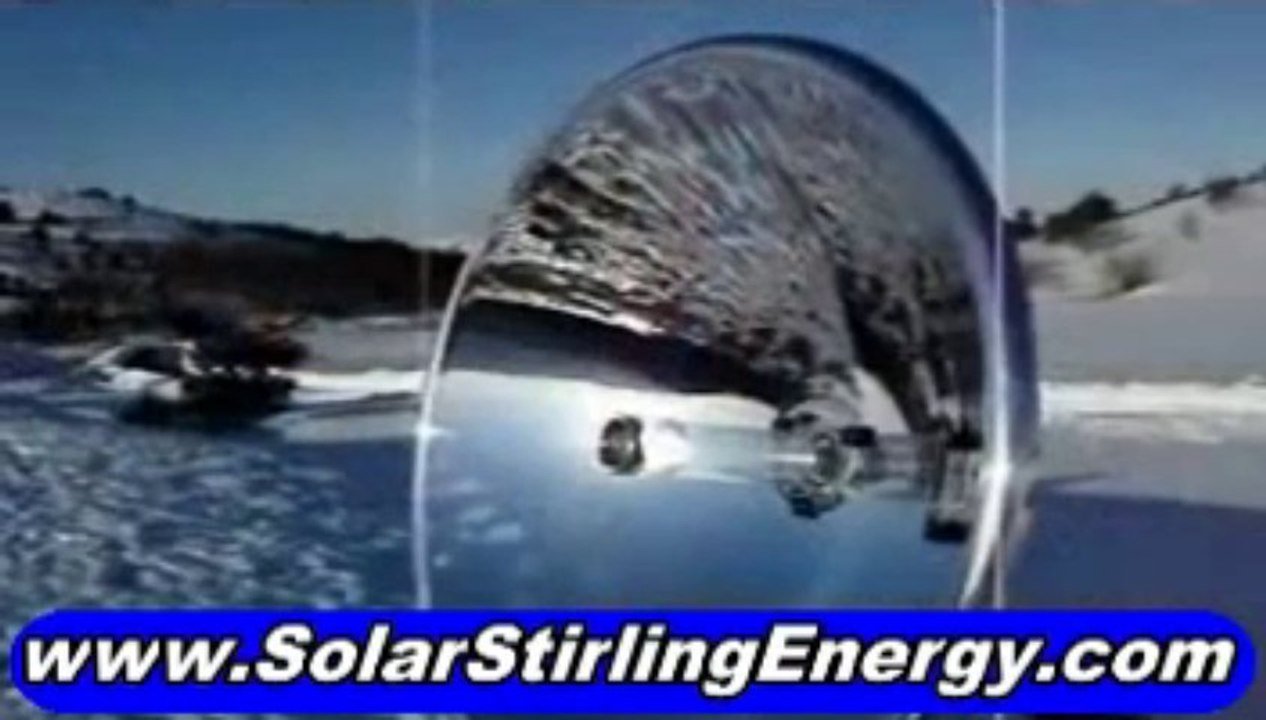 Solar Stirling Plant - Homemade Guide For Free Energy