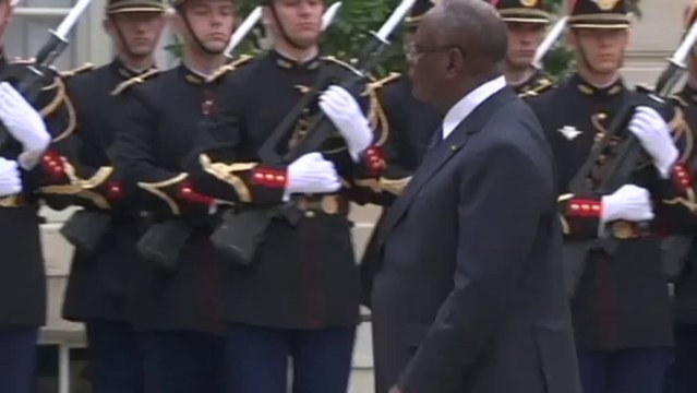 François Hollande reçoit le président malien Ibrahim Boubacar Keïta