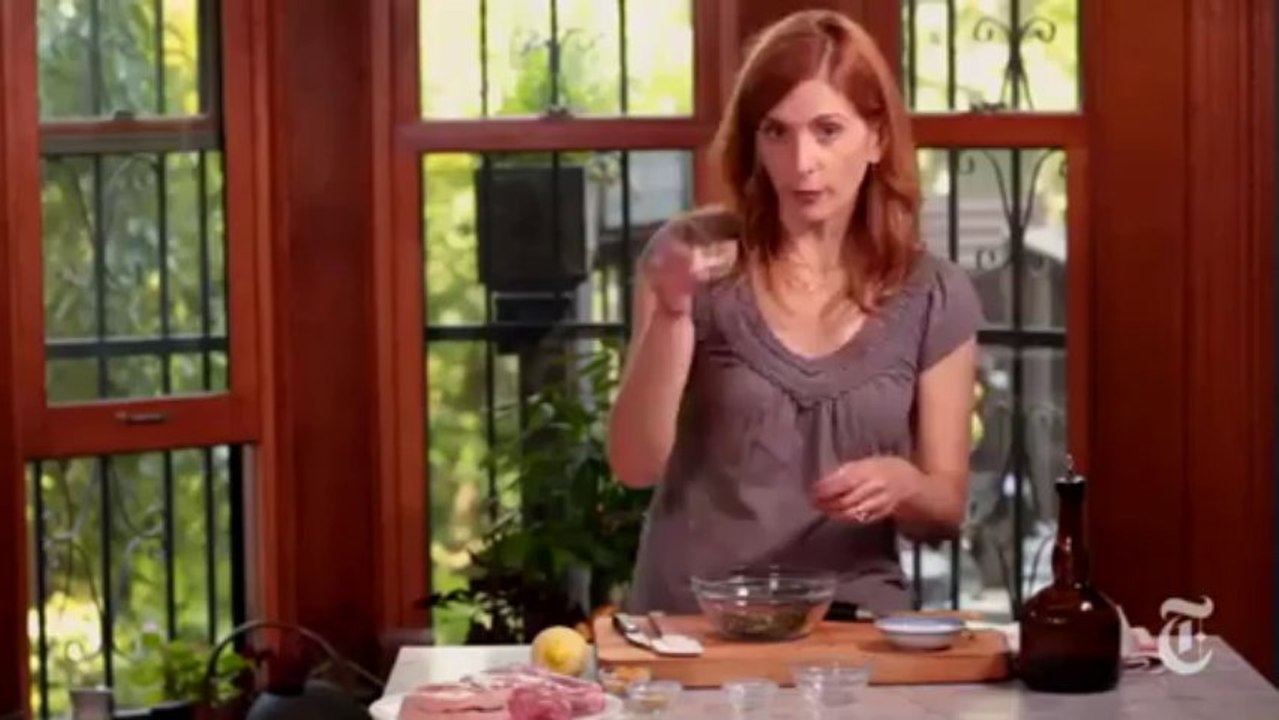 Paleo Cookbook Review    Pork Chop Recipes   Porchetta Style Pork Chop   Melissa Clark Cooking