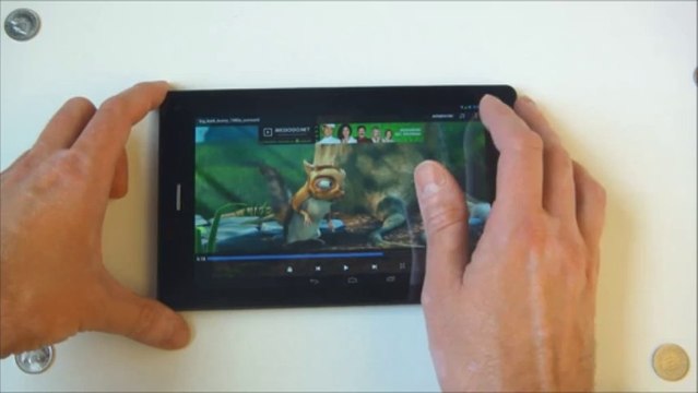 teXet NaviPad TM-7055HD 3G - демонстрация работы