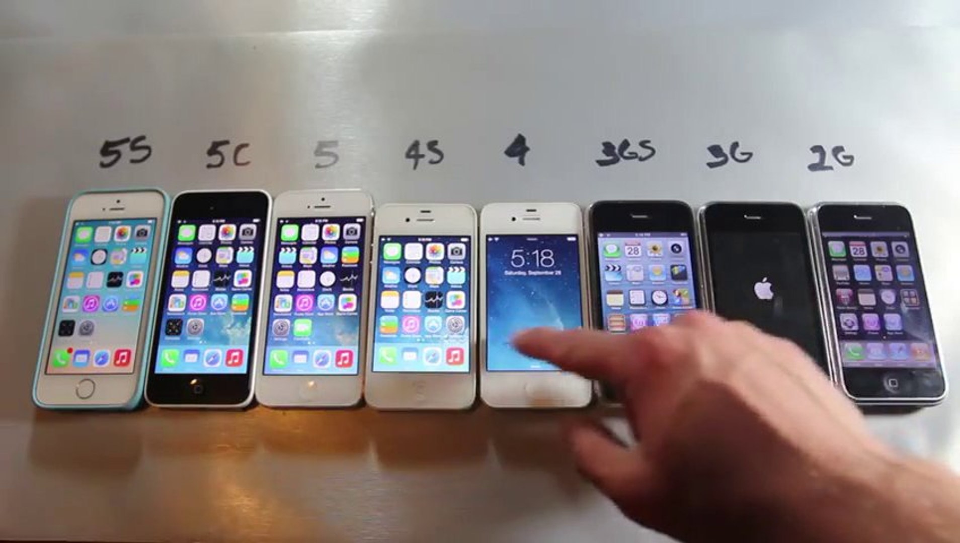 ⁣All iPhones Ever Released Speed Comparison Test!!