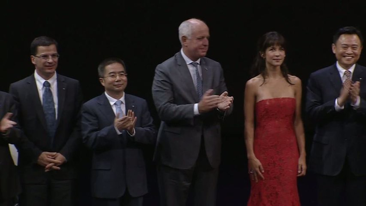 Sophie Marceau ambassadrice de Citroën en Chine