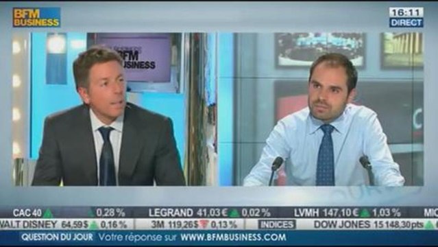La santé du secteur bancaire et le projet d'union bancaire dans la zone euro : David Benamou, dans Intégrale Bourse - 01/10