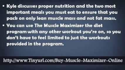 The Muscle Maximizer Fitness Program - The Muscle Maximizer Download