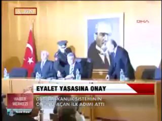 GÜL, EYALET YASASINI ONAYLADI