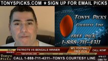 Cincinnati Bengals vs. New England Patriots Pick Predicti6n NFL Pro Football Odds Preview 10-6-2013