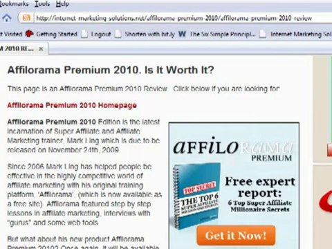 Affilorama Premium 2010