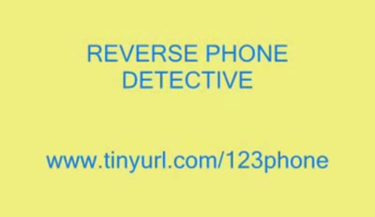 Husband Wife cheating? Try he reverse phone detective Now - find out the Truth - Warning! Must SEE!