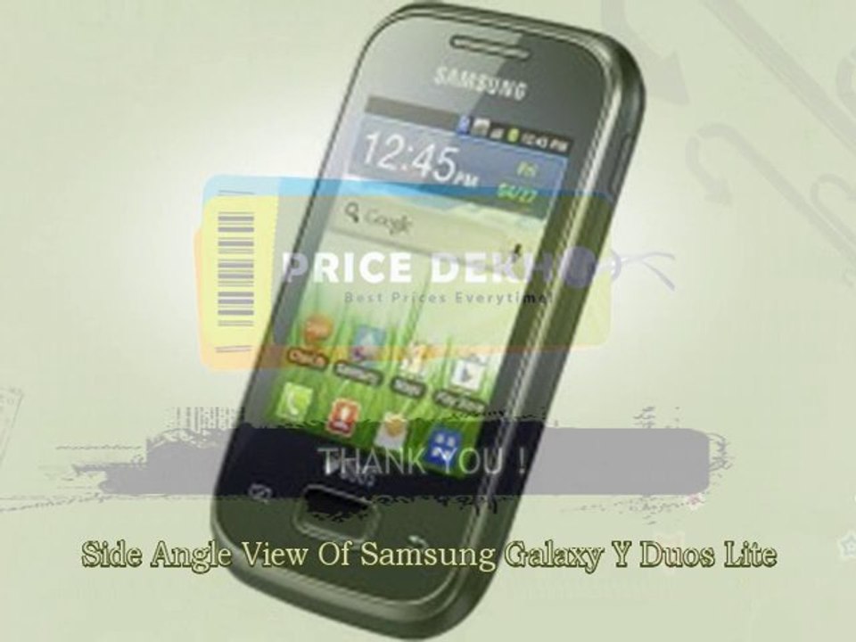 Samsung Galaxy Y Duos Lite
