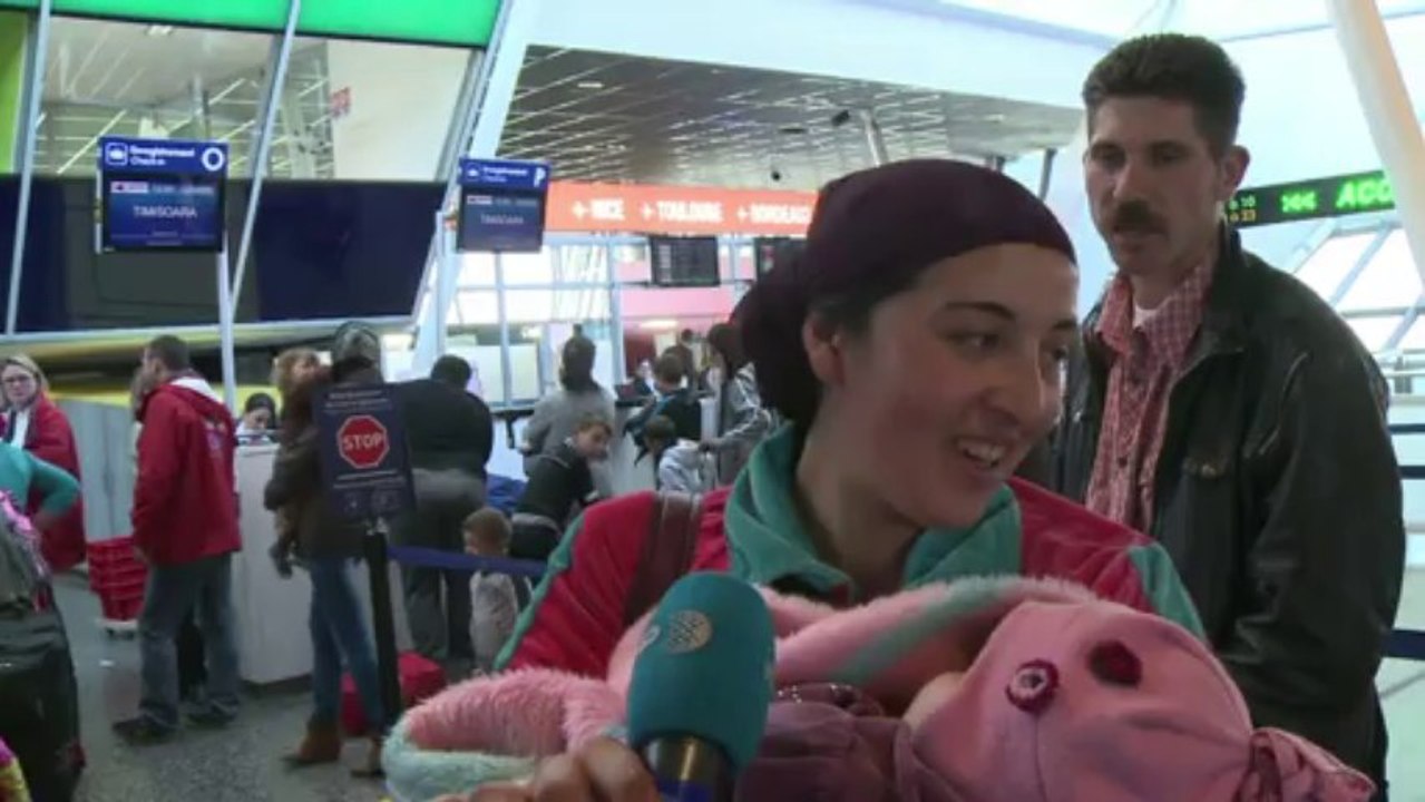 Roms: un vol charter part de Lille vers Timisoara