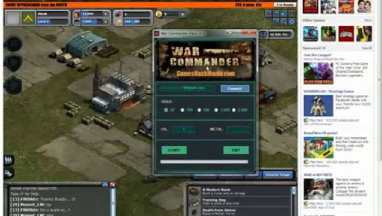War Commander Hack Pirater | FREE Download October 2013 Update