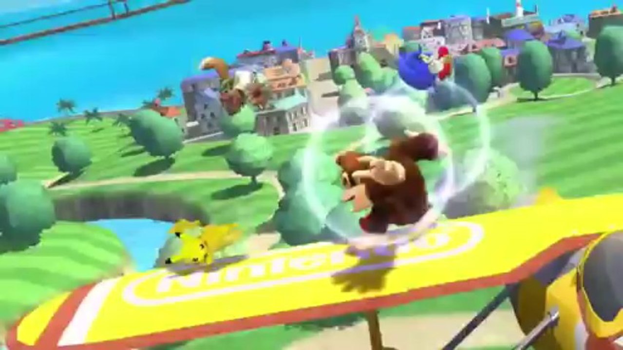 Super Smash Bros. 4 - Sonic Trailer