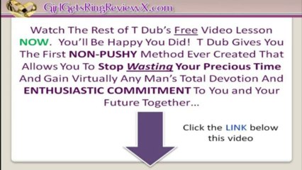 Girl Gets Ring = = FREE VIDEO OFFER = =