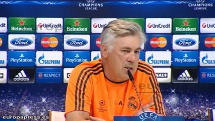 Ancelotti: "Tengo una plantilla muy buena"