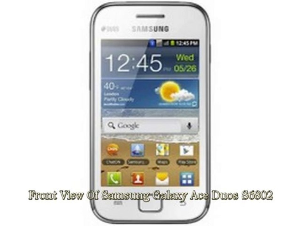 Samsung Galaxy Ace Duos S6802