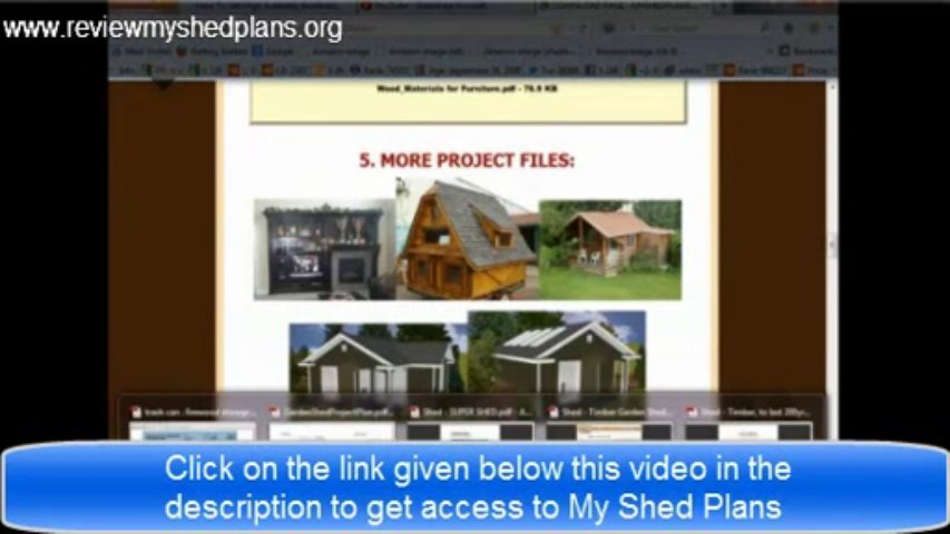 My Shed Plans ►► Build Your Own Shed From Scratch