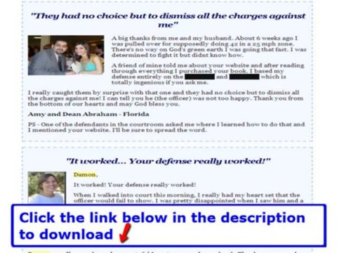 Traffic Ticket Secrets Pdf + Traffic Ticket Secrets Book