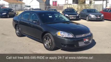 2013 Chevrolet Impala LS - Winnipeg Used Cars - Ride Time Car Dealer
