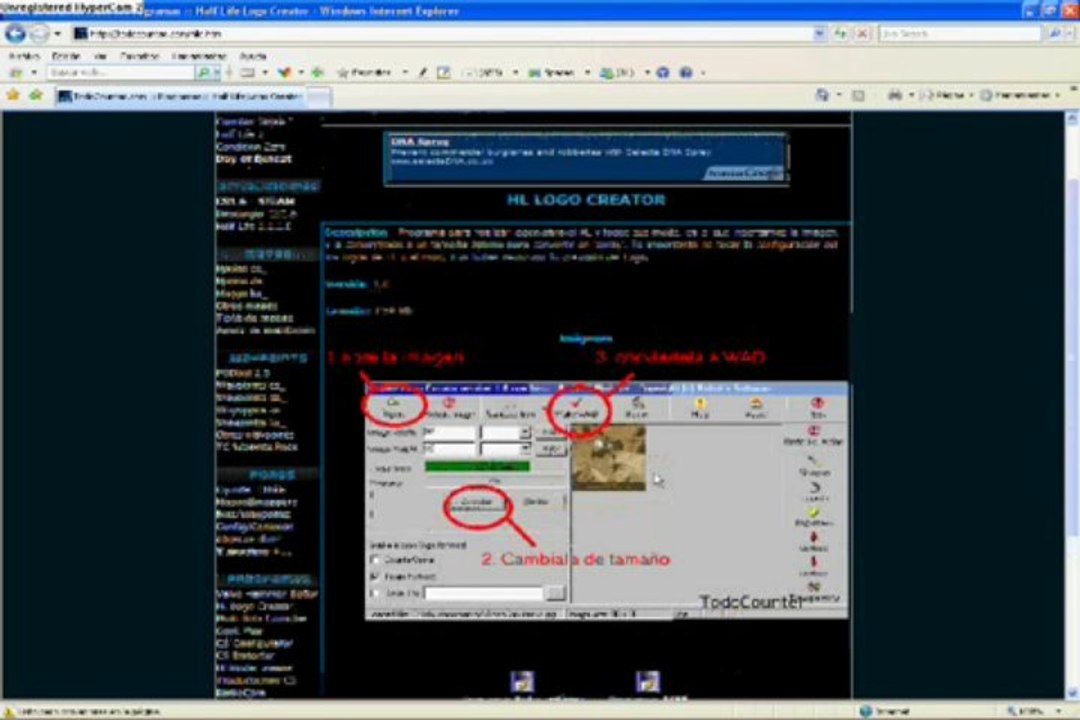 Como crear spray en CS 1.6 (HL Logo Creator) =D