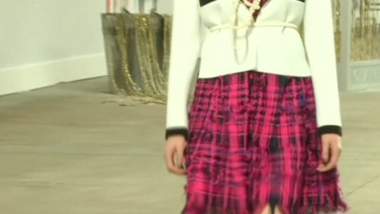 Colorful, art-inspired collection by Lagerfeld for Chanel