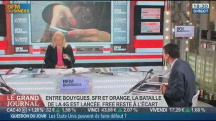 Olivier Roussat, PDG de Bouygues télécom, dans Le Grand Journal - 01/10 2/4