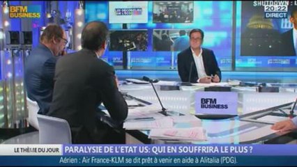 Paralysie de l'État US : qui en souffrira le plus ? dans Les décodeurs de l'éco - 01/10 5/5