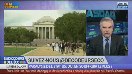 Paralysie de l'État US : qui en souffrira le plus ? dans Les décodeurs de l'éco - 01/10 4/5