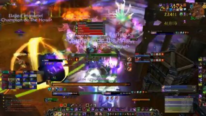 The Howl vs Kor'kron Dark Shaman 25 HM