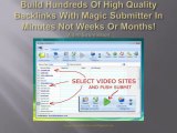 Magic Submitter Review-Build Backlinks The Easy Way