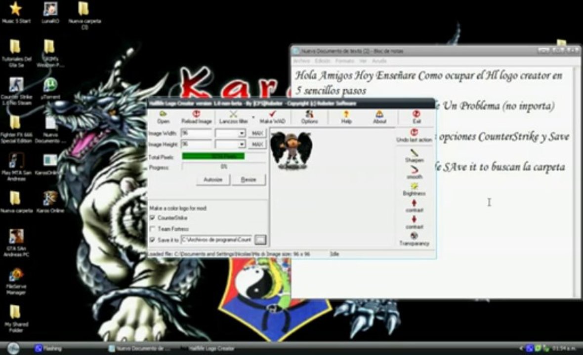 Como Ocupar el Hl logo Creator para Cs 1.6