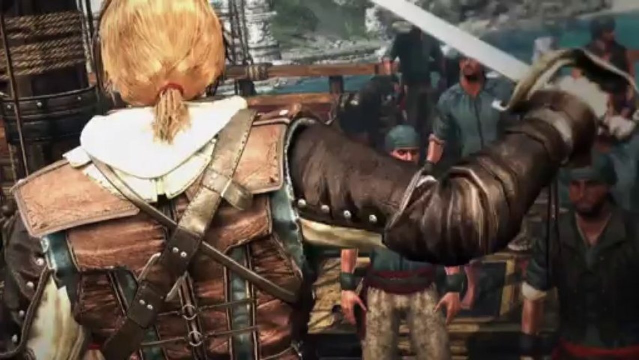 ps4 Pirate Heist trailer Assasin creed 4 black Flag