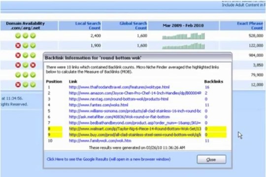 Micro Niche Finder Niche Keyword Generation Tool
