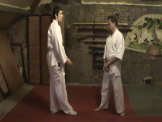 Ai hanmi gyaku yokomen tettsui uchi