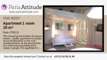 Studio Apartment for rent - Charonne, Paris - Ref. 1745