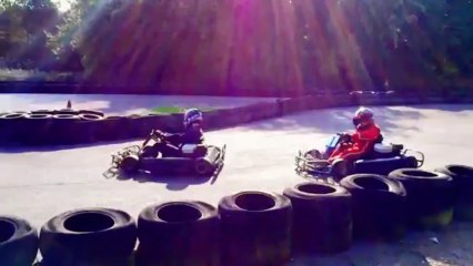 Slow Motion Clip Of Me Karting I'm In 2nd