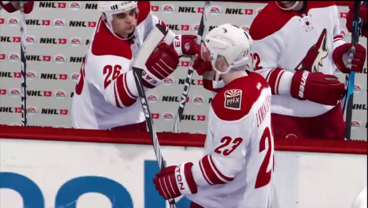 PS3 - NHL 13 - Be A GM - NHL Game 21 - New Jersey Devils vs Phoenix Coyotes