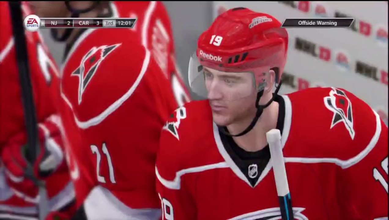 PS3 - NHL 13 - Be A GM - NHL Game 22 - New Jersey Devils vs Carolina Hurricanes