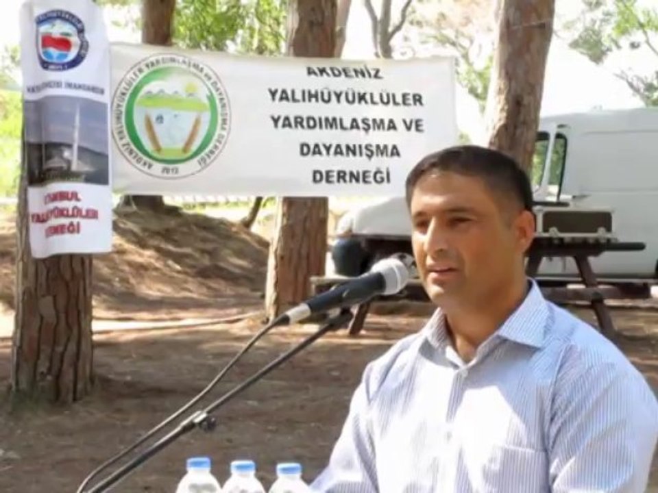 dernek Başkanlarının kürsü konuşmaları