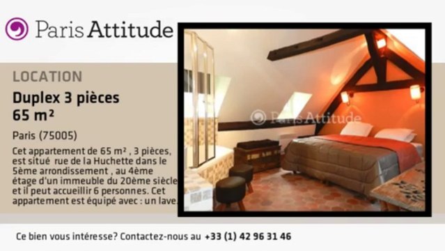 Duplex 2 Chambres à louer - Quartier Latin/St Michel, Paris - Ref. 8506